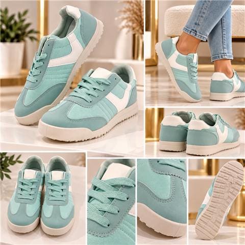 Miętowe sneakersy – BU08